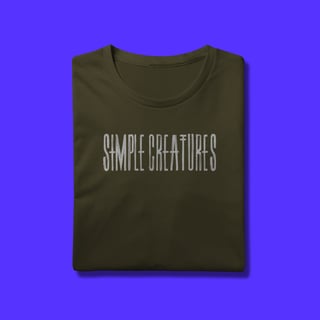 Nome do produtoCamiseta Simple Creatures
