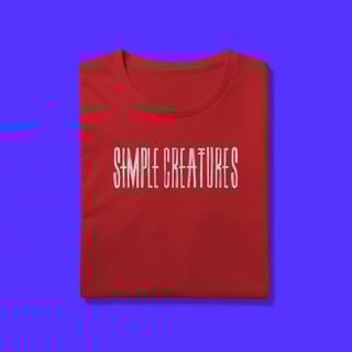 Nome do produtoCamiseta Simple Creatures