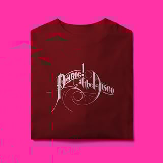 Nome do produtoCamiseta Oversized Panic! At The Disco
