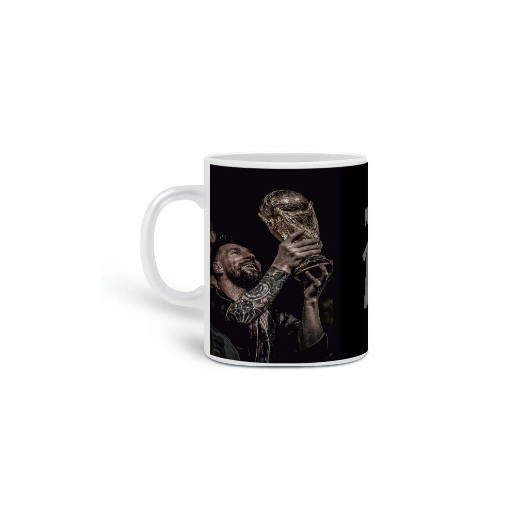 Nome do produto: Caneca Messi premium edição Copa do mundo