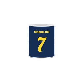 Nome do produto Caneca CR7 edição Al Nassr azul