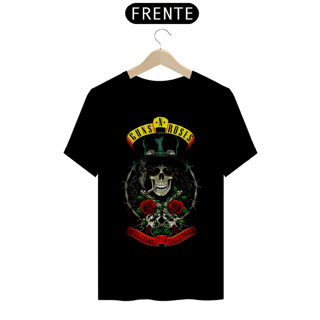 Camiseta Guns N Roses edição rock