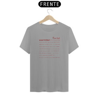 Nome do produto Camiseta When The Pawn - Fiona Apple