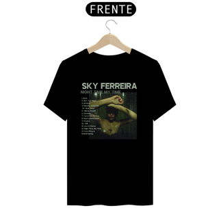 Nome do produto Camiseta Sky Ferreira - Night Time, My Time