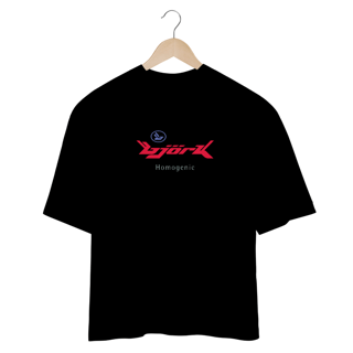 Nome do produto Camiseta Oversized Bjork - Homogenic