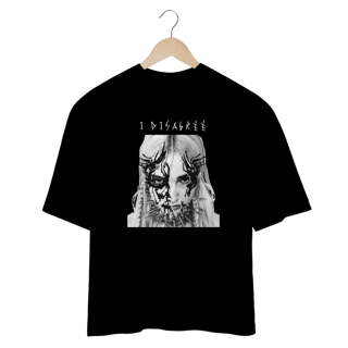 Nome do produto Camiseta Oversized Poppy - I Disagree