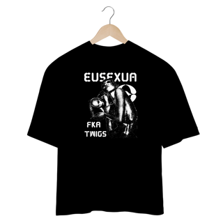 Nome do produto Camiseta Preta Oversized FKA Twigs - EUSEXUA