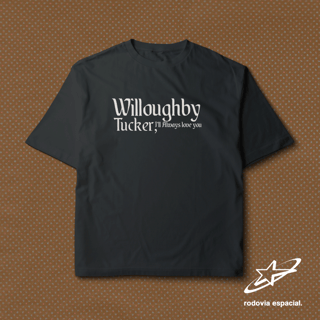 Camiseta Oversized Ethel Cain - Willoughby Tucker Logo