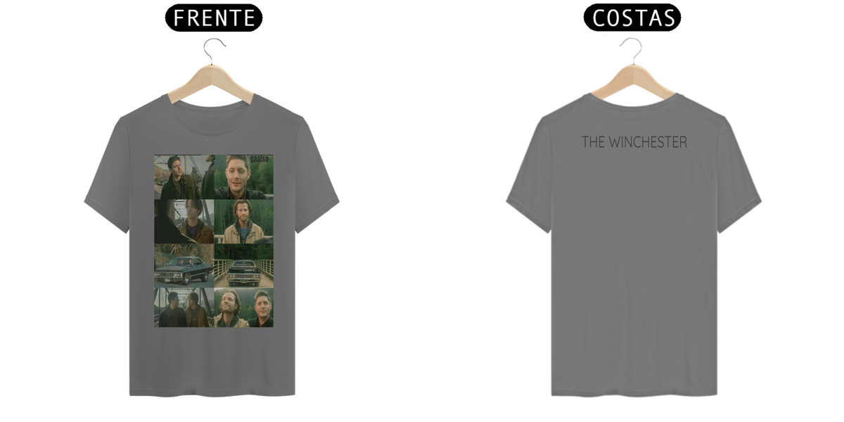 Nome do produto: CAMISETA SUPERNATURAL