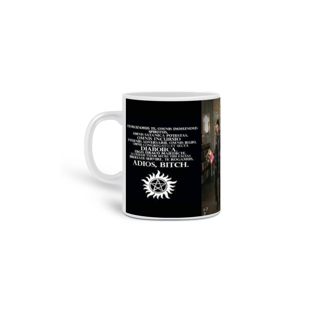 Nome do produto: caneca,supernatural