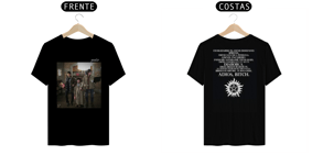 camiseta baseca,estampa supernatural