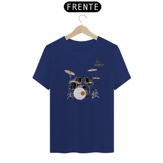 Nome do produtoCamiseta Premium Masculina Algodão Pima Estampada Musical Bateria - Estilo Sonoro