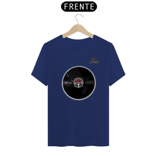 Nome do produtoCamiseta Premium Masculina Algodão Pima Estampada Musical Disco de Vinil - Estilo Sonoro