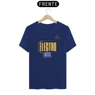 Nome do produtoCamiseta Premium Masculina Algodão Pima Estampada Musical Electro Music - Estilo Sonoro