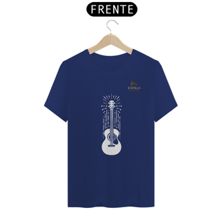 Nome do produtoCamiseta Premium Masculina Algodão Pima Estampada Musical Violão - Estilo Sonoro