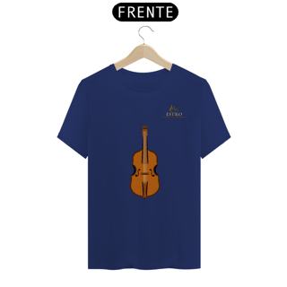 Nome do produtoCamiseta Premium Masculina Algodão Pima Estampada Musical Violoncelo - Estilo Sonoro