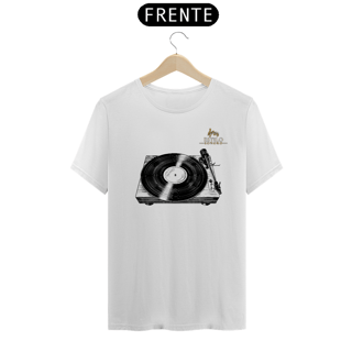 Nome do produtoCamiseta Premium Masculina Algodão Pima Estampada Musical Disco de Vinil - Estilo Sonoro