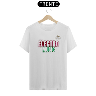Nome do produtoCamiseta Premium Masculina Algodão Pima Estampada Musical Electro Music - Estilo Sonoro