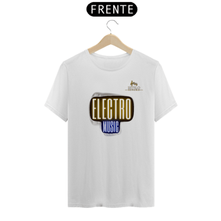 Nome do produtoCamiseta Premium Masculina Algodão Pima Estampada Musical Electro Music - Estilo Sonoro