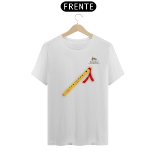 Nome do produtoCamiseta Premium Masculina Algodão Pima Estampada Musical Flauta - Estilo Sonoro