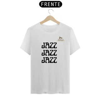 Nome do produtoCamiseta Premium Masculina Algodão Pima Estampada Musical Jazz Music - Estilo Sonoro