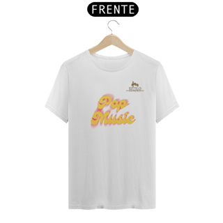 Nome do produtoCamiseta Premium Masculina Algodão Pima Estampada Musical Pop Music - Estilo Sonoro