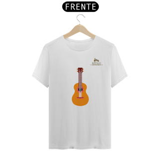 Nome do produtoCamiseta Premium Masculina Algodão Pima Estampada Musical Ukulele - Estilo Sonoro