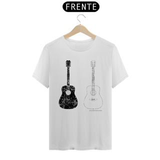 Camiseta Violão Estampada Quality