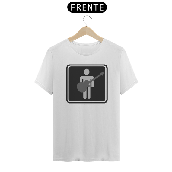 Camiseta Guitarra Plaquinha Quality