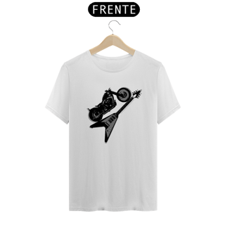 Camiseta Guitarra + Moto Quality