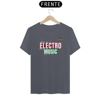 Nome do produtoCamiseta Premium Masculina Algodão Pima Estampada Musical Electro Music - Estilo Sonoro