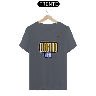 Nome do produtoCamiseta Premium Masculina Algodão Pima Estampada Musical Electro Music - Estilo Sonoro