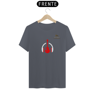 Nome do produtoCamiseta Premium Masculina Algodão Pima Estampada Musical Guitarra - Estilo Sonoro