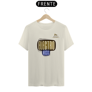 Nome do produtoCamiseta Premium Masculina Algodão Pima Estampada Musical Electro Music - Estilo Sonoro