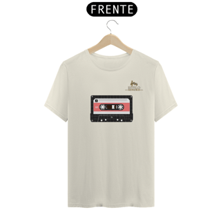 Nome do produtoCamiseta Premium Masculina Algodão Pima Estampada Musical Fita Cassete - Estilo Sonoro