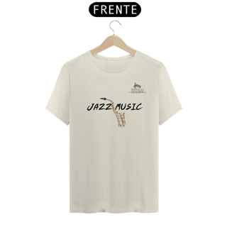 Nome do produtoCamiseta Premium Masculina Algodão Pima Estampada Musical Jazz Music - Estilo Sonoro