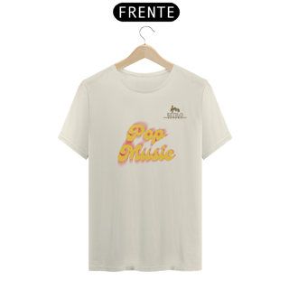 Nome do produtoCamiseta Premium Masculina Algodão Pima Estampada Musical Pop Music - Estilo Sonoro