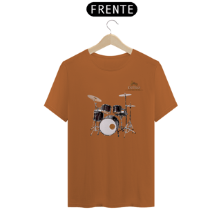 Nome do produtoCamiseta Premium Masculina Algodão Pima Estampada Musical Bateria - Estilo Sonoro