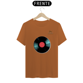 Nome do produtoCamiseta Premium Masculina Algodão Pima Estampada Musical Disco de Vinil - Estilo Sonoro