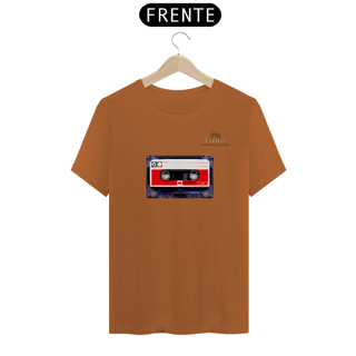 Nome do produtoCamiseta Premium Masculina Algodão Pima Estampada Musical Fita Cassete - Estilo Sonoro