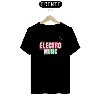 Nome do produtoCamiseta Premium Masculina Algodão Pima Estampada Musical Electro Music - Estilo Sonoro