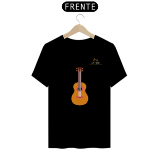 Nome do produtoCamiseta Premium Masculina Algodão Pima Estampada Musical Ukulele - Estilo Sonoro