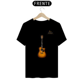 Nome do produtoCamiseta Premium Masculina Algodão Pima Estampada Musical Violão - Estilo Sonoro