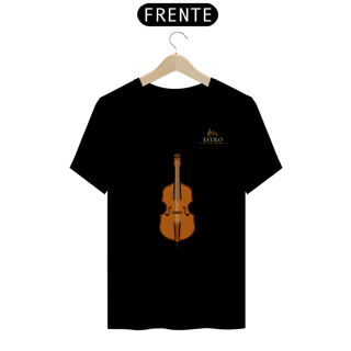 Nome do produtoCamiseta Premium Masculina Algodão Pima Estampada Musical Violoncelo - Estilo Sonoro