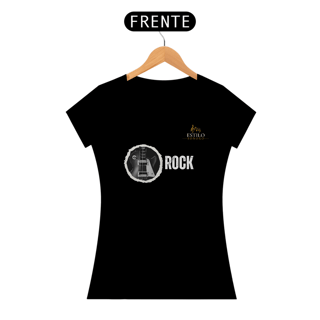 Nome do produtoCamiseta Premium Feminina Algodão Pima Estampada Musical Rock Music - Estilo Sonoro
