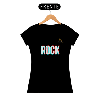 Nome do produtoCamiseta Premium Feminina Algodão Pima Estampada Musical Rock Music - Estilo Sonoro