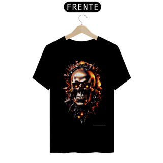 Camiseta Caveira Estampada Quality