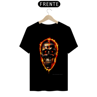 Camiseta Caveira Estampada Quality