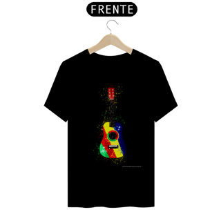 Camiseta Violão Estampada Quality