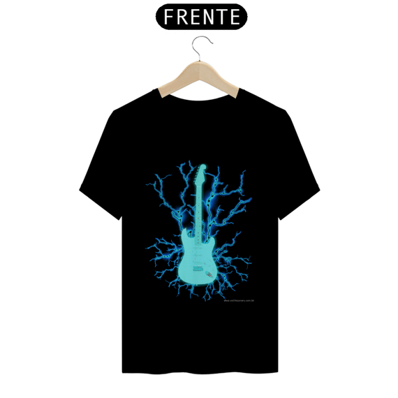 Camiseta Guitarra Estampada Quality